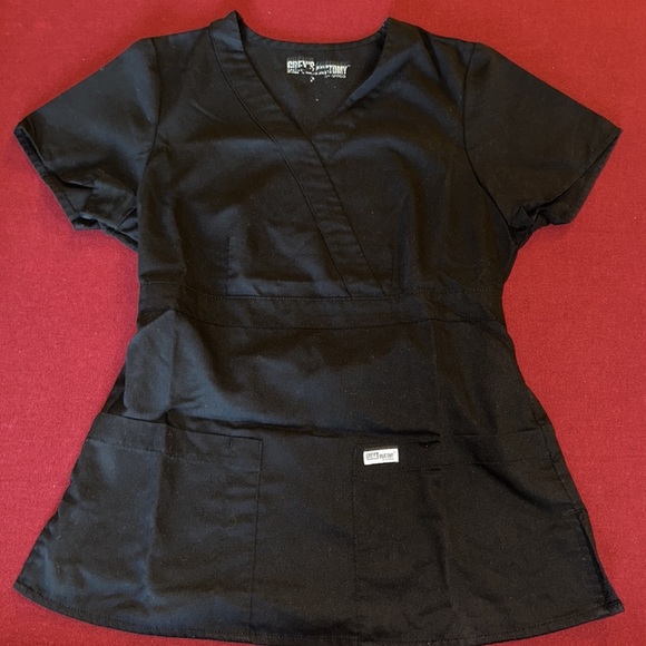 SET* Greys Anatomy by Barco Scrub Top and Bottoms - Picture 3 of 7